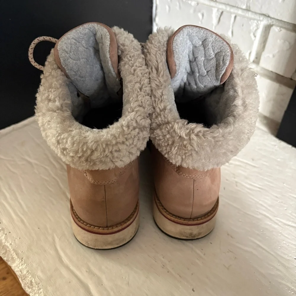 Cole Haan Tan Winter Boots